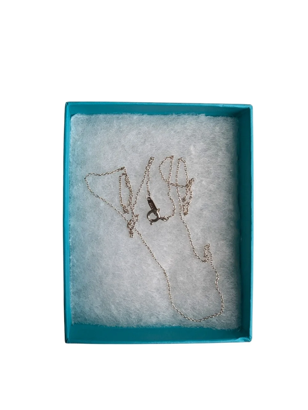 Authentic Tiffany & Co. 18" Sterling Silver Chain w/ Original Box - Picture 3 of 7